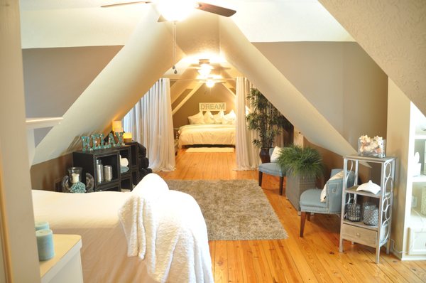 Transform your attic into an spa oasis