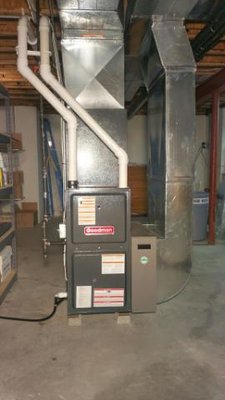 Goodman modulating furnace 97% efficient