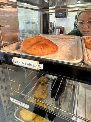 Different empanadas. Good price.