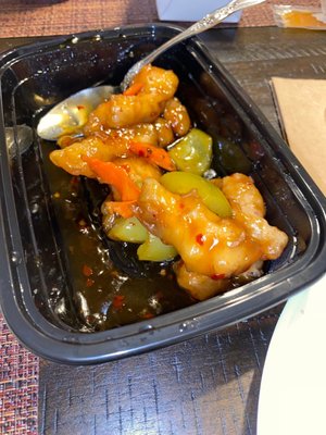 Sweet and sour chicken