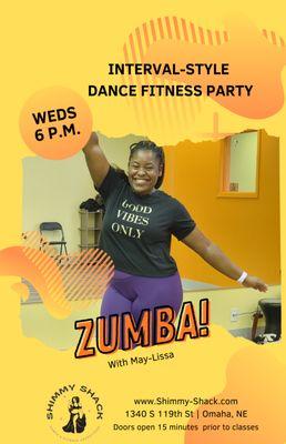 Zumba will have you smiling and sweating to spicy Latin music.