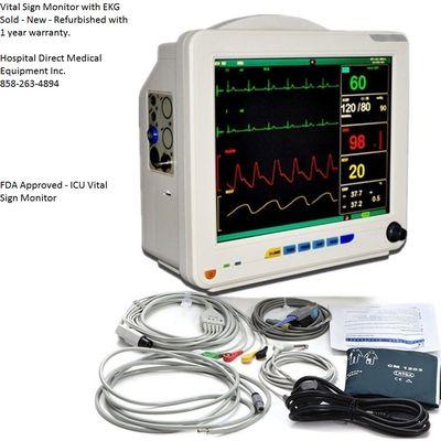 Patient vial sign monitors and ICU EKG monitors - order 858-263-4894