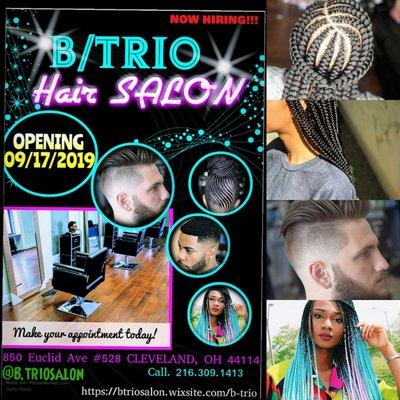 B/trio opening soon  09/17/19