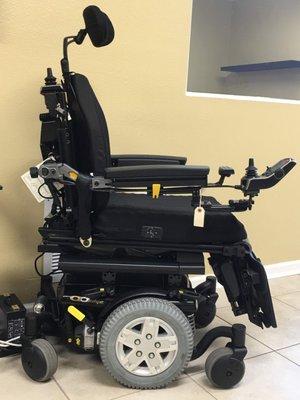 We rent and sell new and used power wheelchairs.