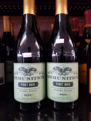 Ammunition Wine Pinot Noir now available!