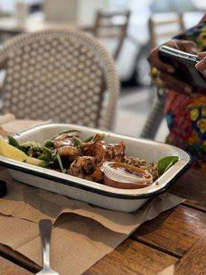 Seasonal Special Chicken & Shrimp Fajita Bowl