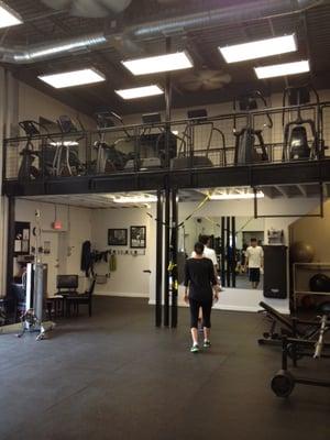 Workout area at Austin Fitness Clinic