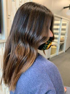 Luxury brunette balayage