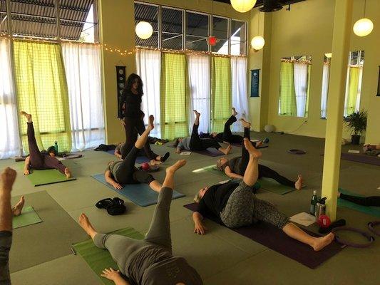 breathe yoga studio