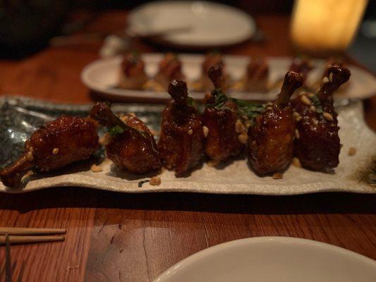 Chicken Wing Lollipops