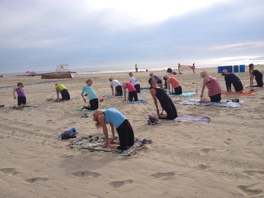 Yoga on the Beach Memorial Day Weekend to Labor Day East End Ave - Avon 7:30am