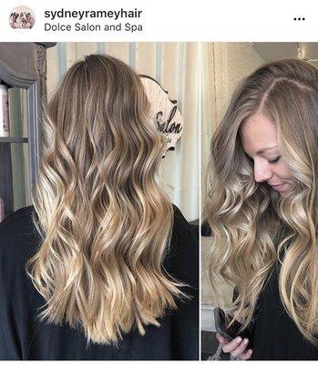 Subtle balayage