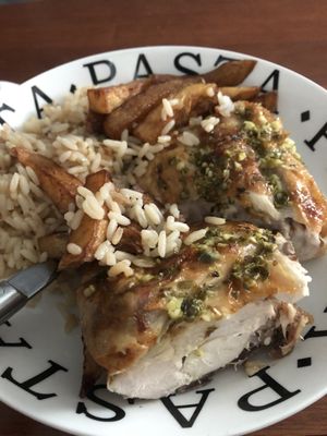 Awesome chicken with chimichurri