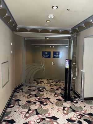 Platinum theater entrance