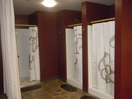 Showers / Changing Area w/ cubicles