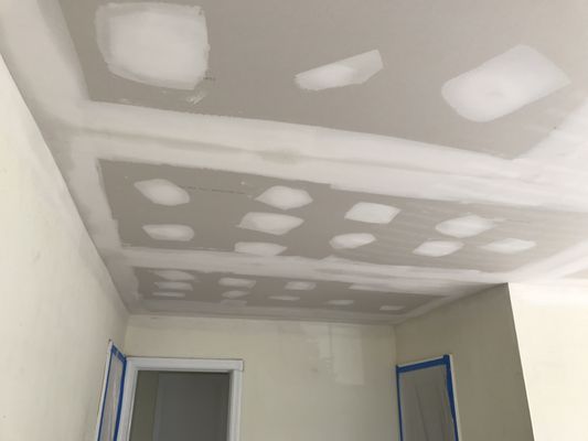 Ceiling Replacement - #4 Drywall Installation and Finishing