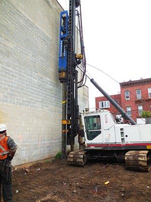 Piles Driving Operation Inspection