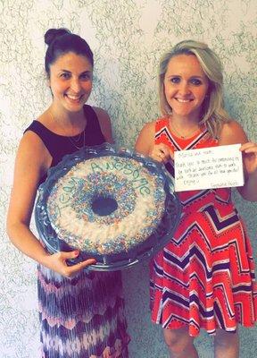 Wunderland Chicago is Team Awesome! Donut cakes don't lie...