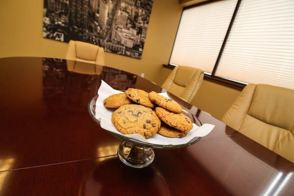 Our cookies are just a small example of how much we appreciate our customers.