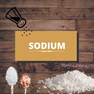 Learning about sodium and where it is hidden in your foods!