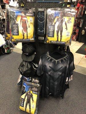 Black Panther costumes at Spirit Halloween