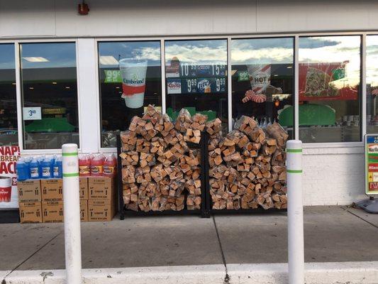 Feeling cold? There's firewood for you!