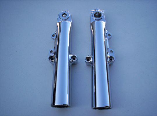 Harley Chrome Fork Sliders