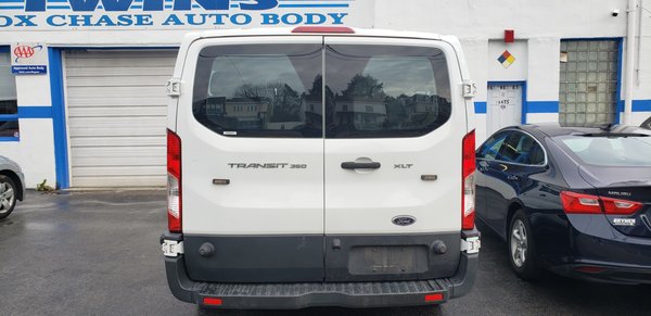 After...2017 Ford Transit van...