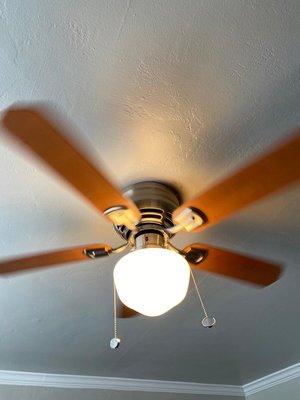 My new ceiling fan.