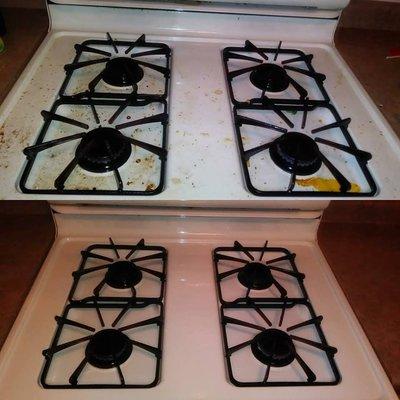 Stove-top Cleaning