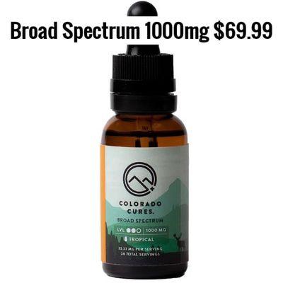 Colorado Cures CBD Oil 1000mg 30ml