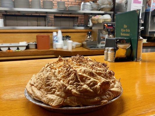 Coconut cream pie! 14$ for the whole thing! Yum is an understatement.