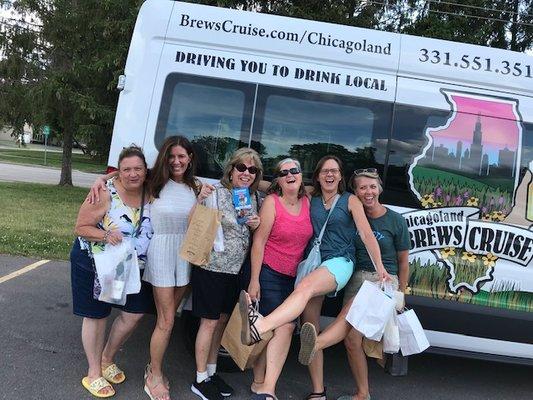 We can customize a tour for any private tour booking.  Like this group:  Wine, Wine and more Wine please.