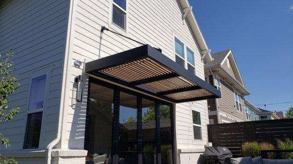 Custom awning