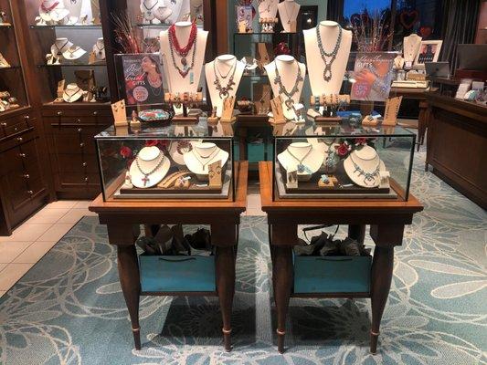 Valentine's Day at the Carolyn Pollack Jewelry Gallery.