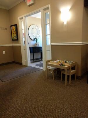 Welcoming entry way