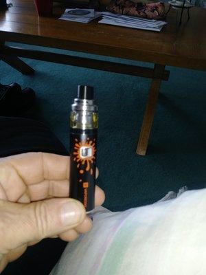 This is the mod I got. Fits in my pocket and no leaks at all. Easy to use and fill. Taste is great.