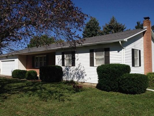 Great location, 3 bedroom, 2 bath ranch home waiting for a new owner.