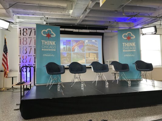 ThinkChicago event hosted at 1871