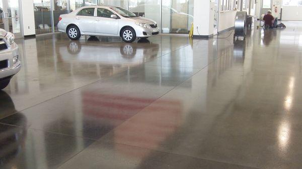 Clear Concrete - Polished Concrete - www.SpecialtyCoat.com - Specialty Coatings, Inc.