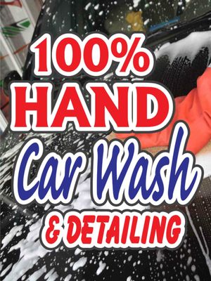 We offer car washing and full detailing service.