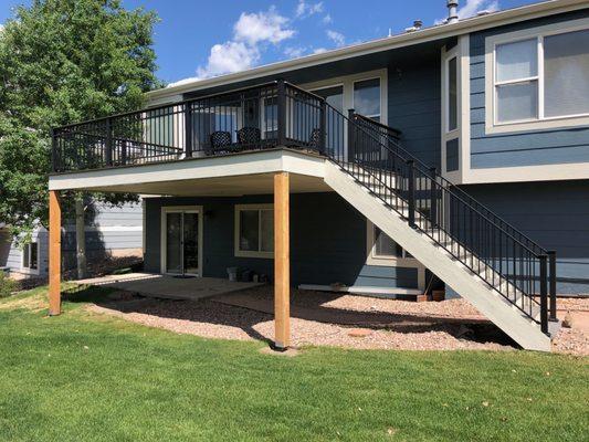 Colorado Springs deck builder.