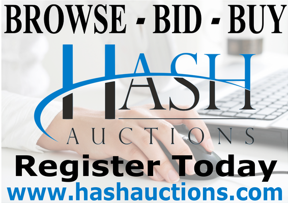 Online Auctions Hash Auctions