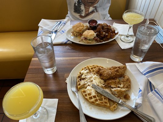 Chicken & Waffle,  Chicken Biscuits