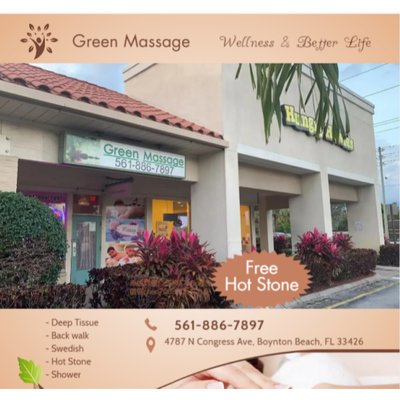 Green Massage 4787 N Congress Ave, Boynton Beach, FL 33426