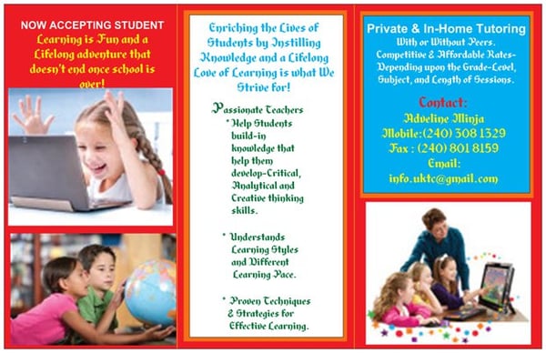 UKTC Sparks and Inspires Imagination through Engaging and Exciting Learning Activities!