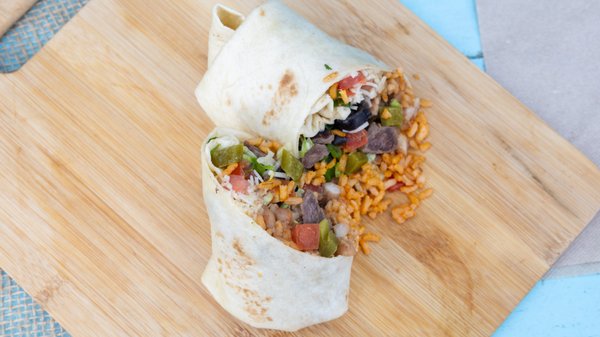 Small Grilled Steak Burrito