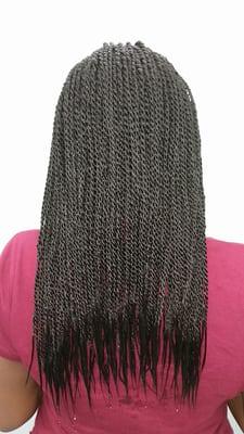 Senegalese Twist - Shoulder Length