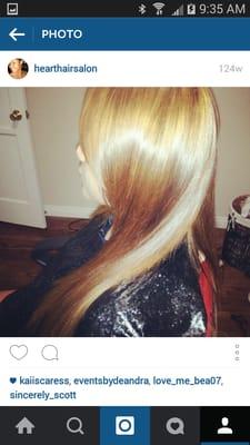 Keratin Fusion Extensions & Color