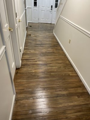 Flooring refinish